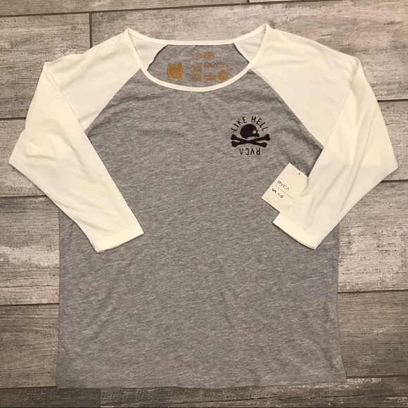 RVCA Tops - RVCA - BASEBALL TEE